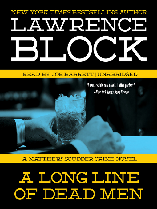 Title details for A Long Line of Dead Men by Lawrence Block - Wait list